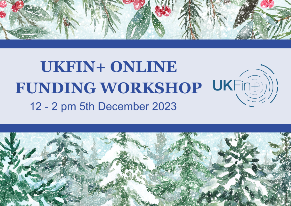 online funding workshop flyer